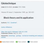 نظریه بلوک و کاربرد های آن